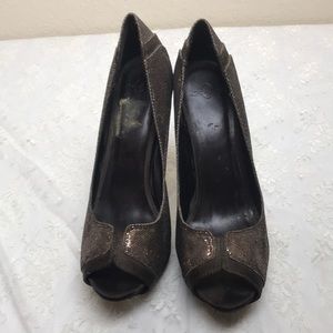 Joey Brown Sparkling Heels Size 8M